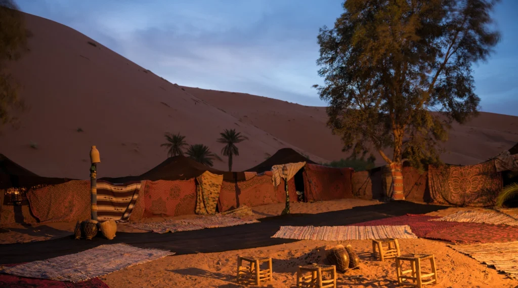 Luxury desert camp in Merzouga for couples