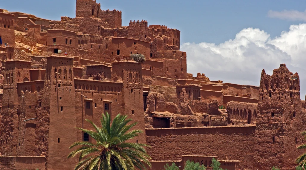 Family travellers exploring southern Morocco on a private tour