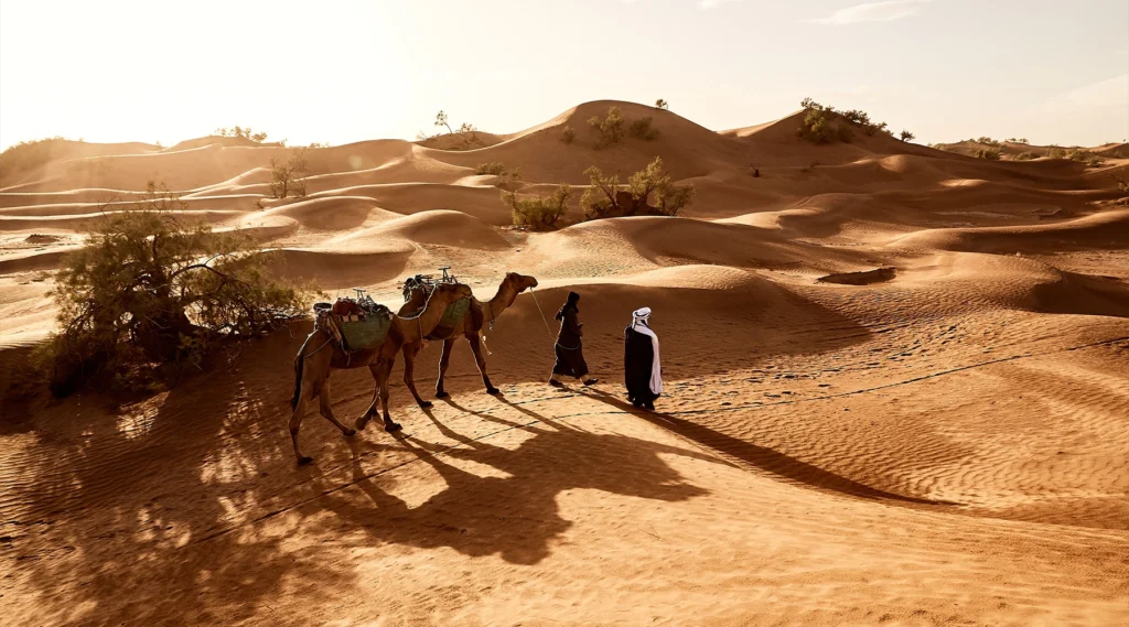 Leaving Fez for the Sahara on a 4-day desert tour