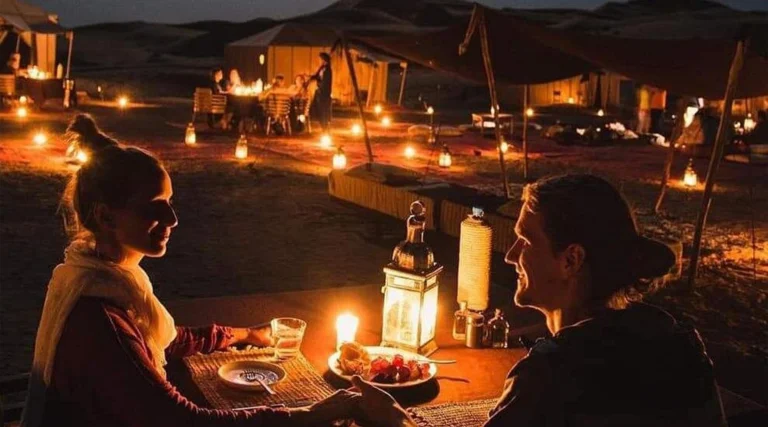 DINNER IN THE AGAFay DESERT WITH SUNSET CAMEL RIDE