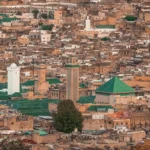 Panoramic view of Fez medina – visita guiada por la medina de Fez